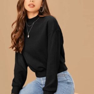 Blusa elegante de manga longa